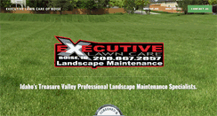 Desktop Screenshot of executivelawncareboise.com